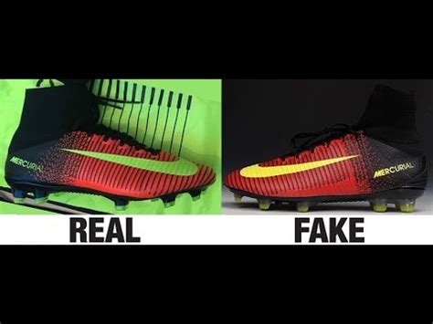 nike mercurial fake and real